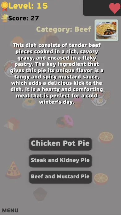 Food Quiz - Cooking Challenge Screenshots